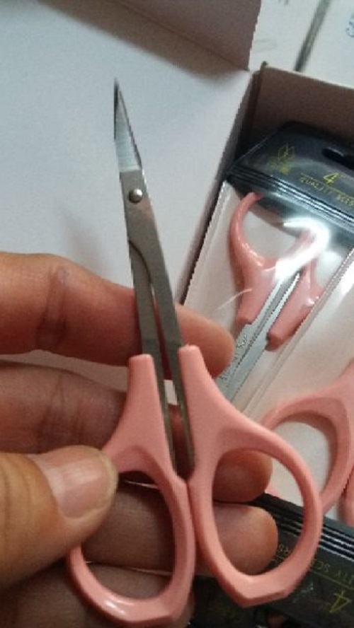 CA865 Kéo Cắt Tỉa Lông Mày, Lông Mi