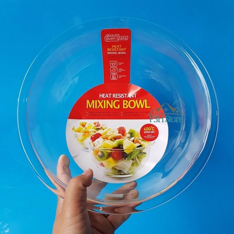 Lock&Lock Heat-Resistant Glass Bowl with Many Capacities