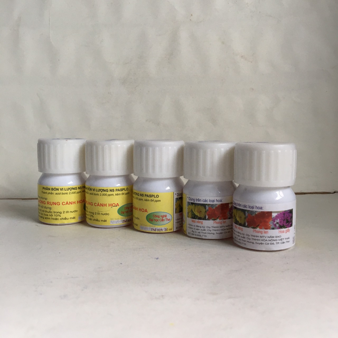 CHẤT CHỐNG RỤNG CÁNH HOA ĐẠI HỌC CẦN THƠ