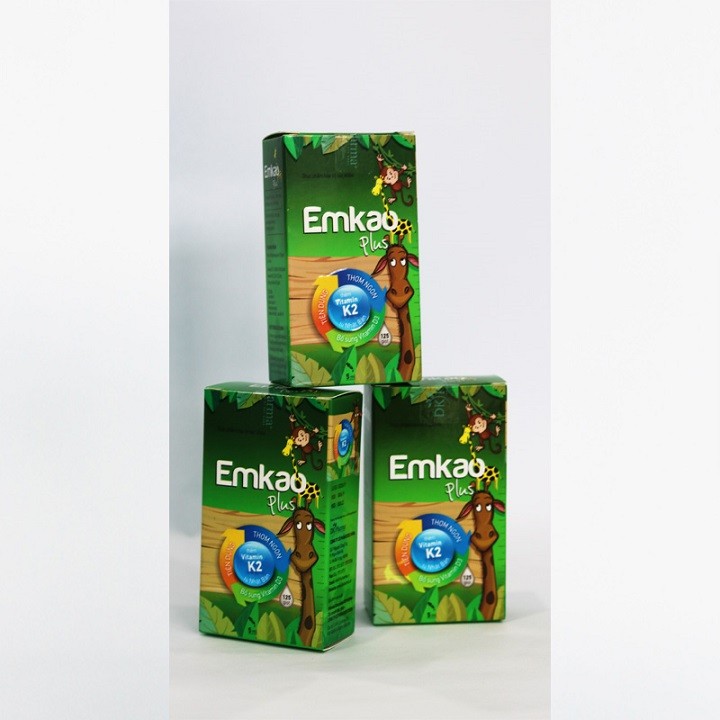 EMKAO PLUS -VITAMIN D3+K2-Phát Triền Chiều Cao  - EK2
