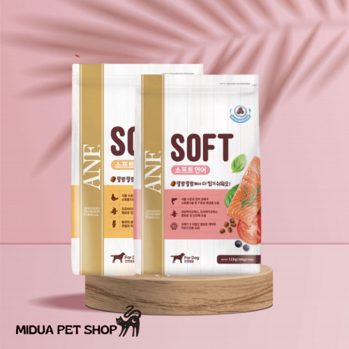1.2kg ANF - Soft Thức ăn cho chó vị Gà, Cá Hồi