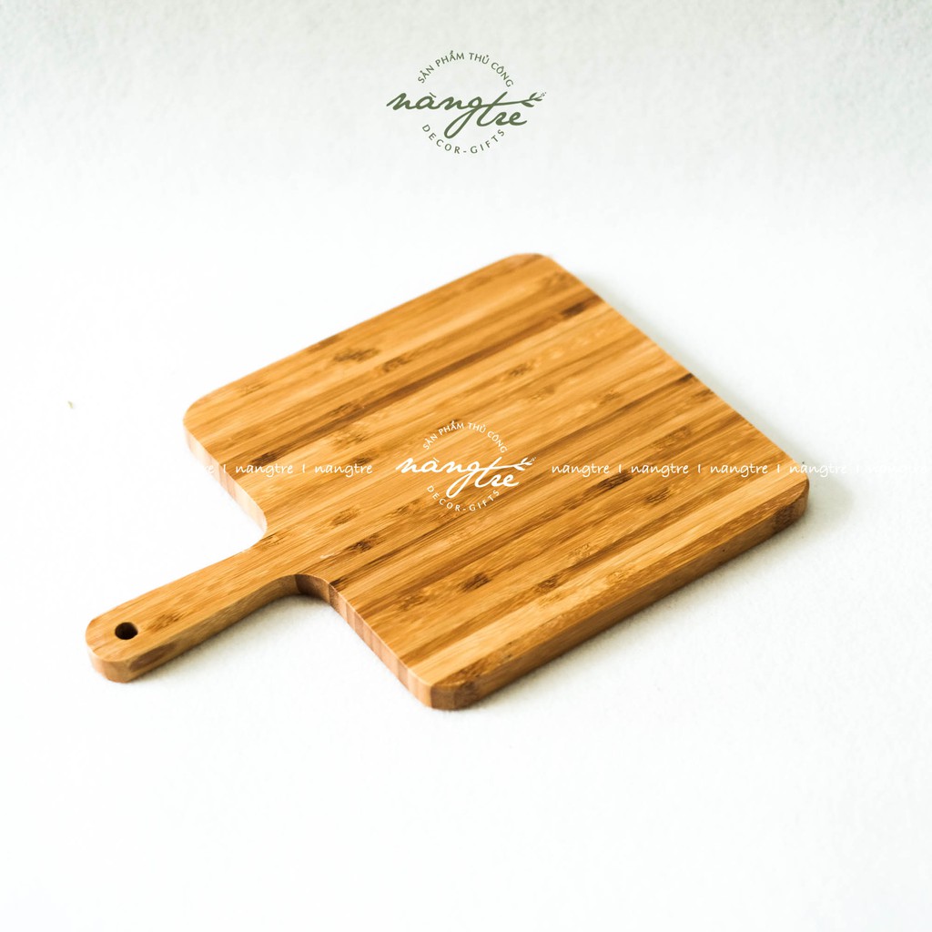 Thớt gỗ tre tự nhiên ( Bamboo wood cutting board)