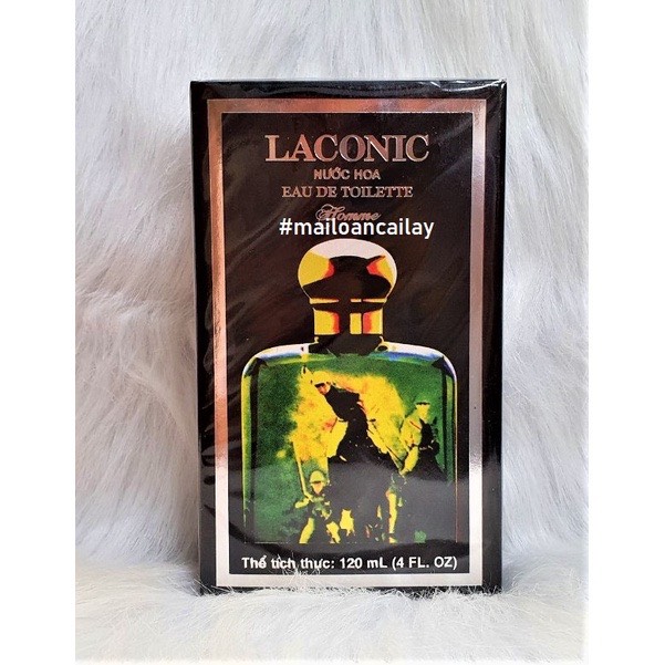 NƯỚC HOA LACONIC ĐEN 120ML
