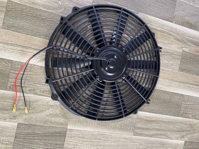 Sản phẩm gia đình làm: Quạt dàn nóng 14in 38cm có cả 12v và 24v.