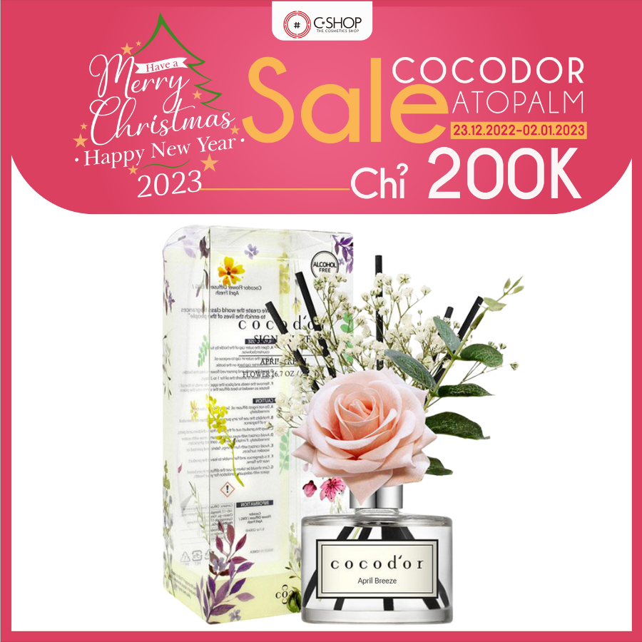 Tinh dầu tán hương COCODOR FLOWER DIFFUSER 200ml