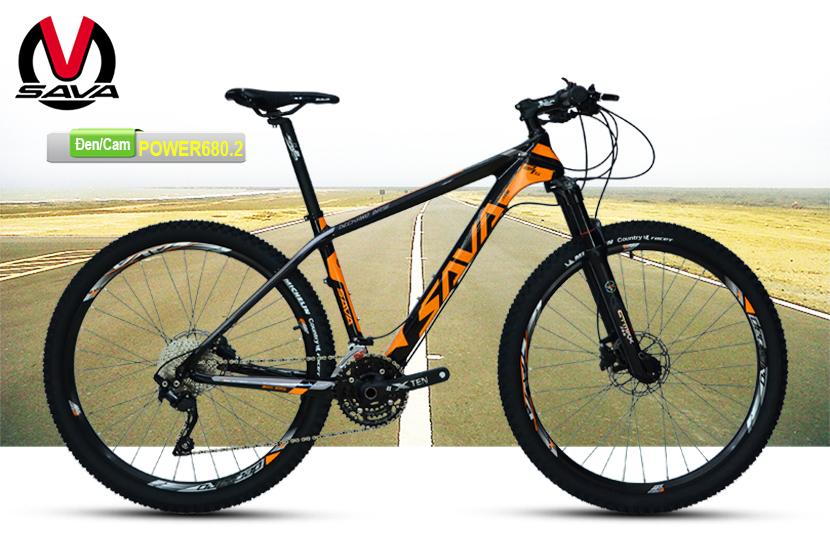 Mua XE ĐẠP ĐỊA HÌNH ĐỨC SAVA POWER 680.2, KHUNG CARBON CAO CẤP SIÊU NHẸ TORAY T700, SHIMANO DEORE M610, PHUỘC KHÍ CÓ KHÓA HÀNH TRÌNH ĐIỀU KHIỂN TỪ XA TRÊN TAY LÁI, PHANH DẦU SHIMANO, TRỤC RỖNG, LỐP MAXXIS