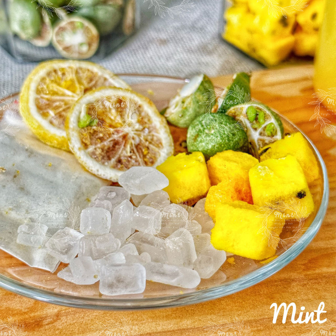 Full ingredients lemon clog tea (with tea package)-5 set & 1 set