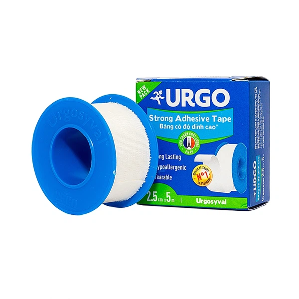 Băng keo xé lụa y tế urgo - vidugo