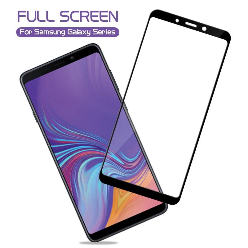 Miếng dán cường lực FULL màn hình Samsung Galaxy A9 2018