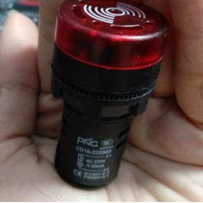 Đèn báo phi 22 có còi hú 24v và 220v