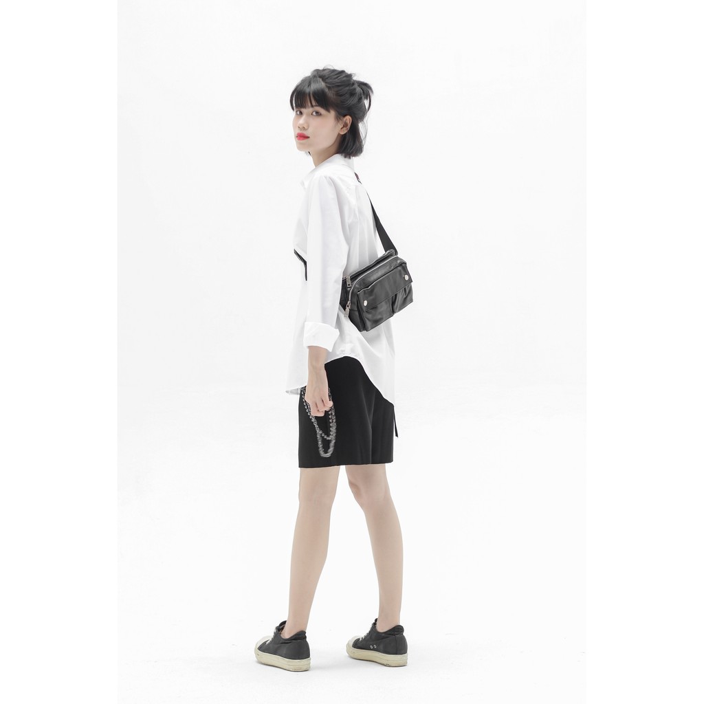 QUẦN ĐEN TRƠN DARK SHORT - ZUNEZX