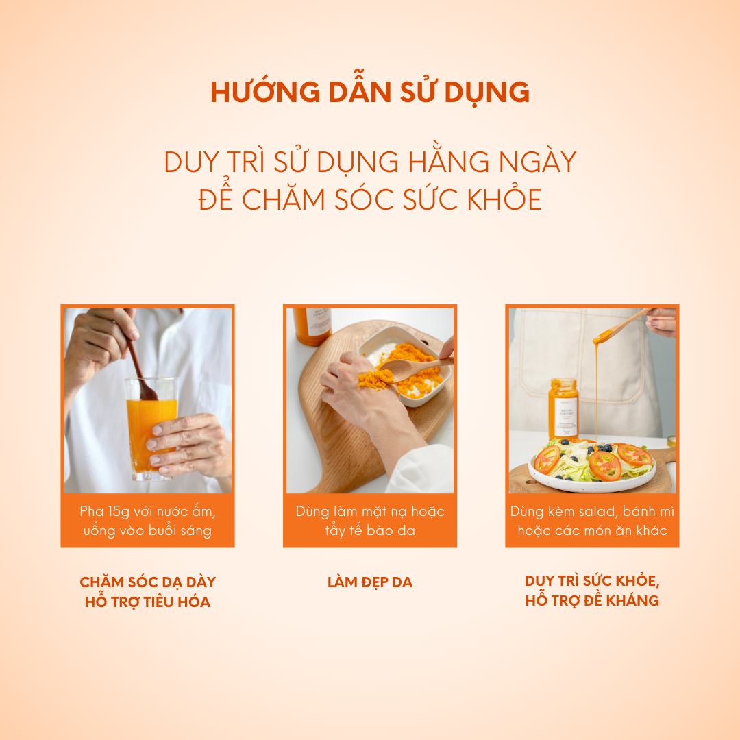 Mật ong nghệ curcumin Miele 250g, 400g, 700g