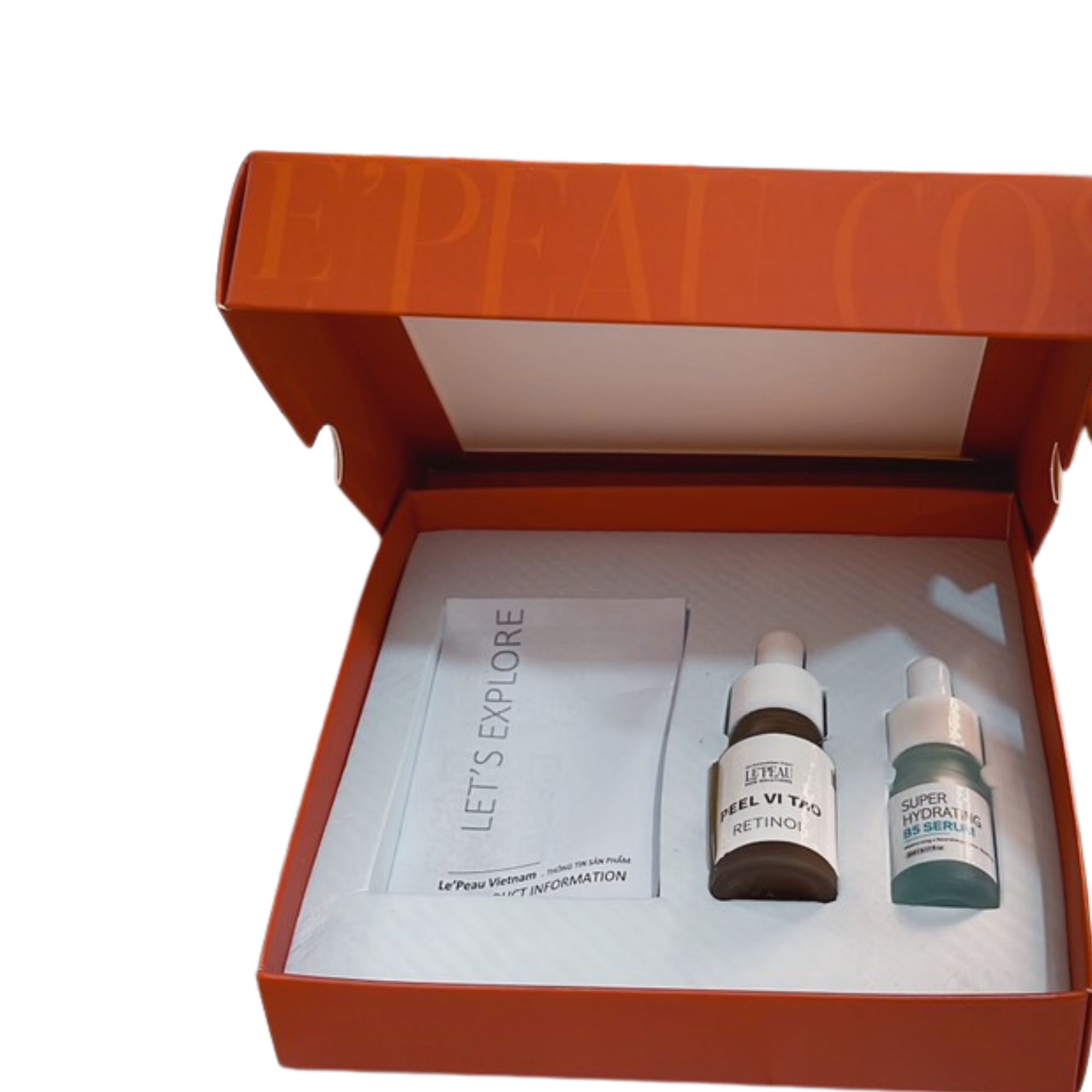 COMBO PEEL DA VI TẢO RETINOL