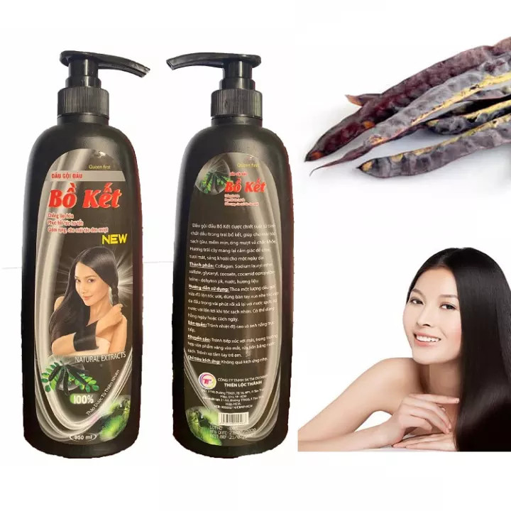 (SẠCH GÀU - PHỤC HỒI HƯ TỔN) Dầu Gội Bồ Kết Nguyên Chất 1000 ML-  dầu gội đã kết hợp những công thức tiên tiến từ trái bồ kết thiên nhiên: - Dầu gội nuôi dưỡng tóc bóng mượt - Dành cho Tóc khô xơ gãy rụng
