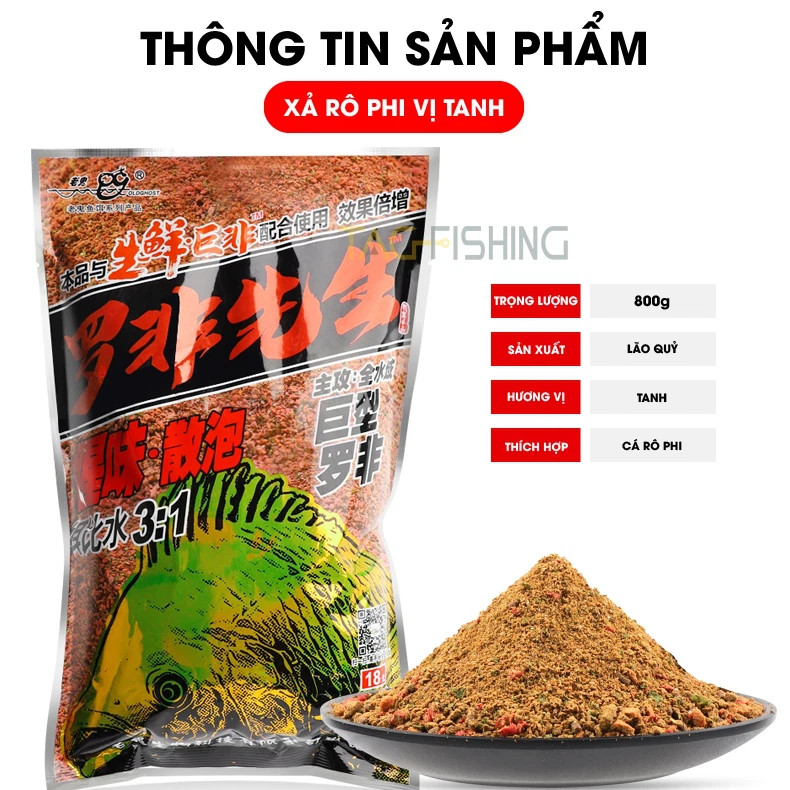 Mồi Câu Lão Quỷ - Xả Rô Phi