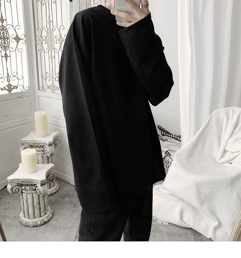 Áo thun Tay dài Sleeves BLACK and WHITE Basic Unisex