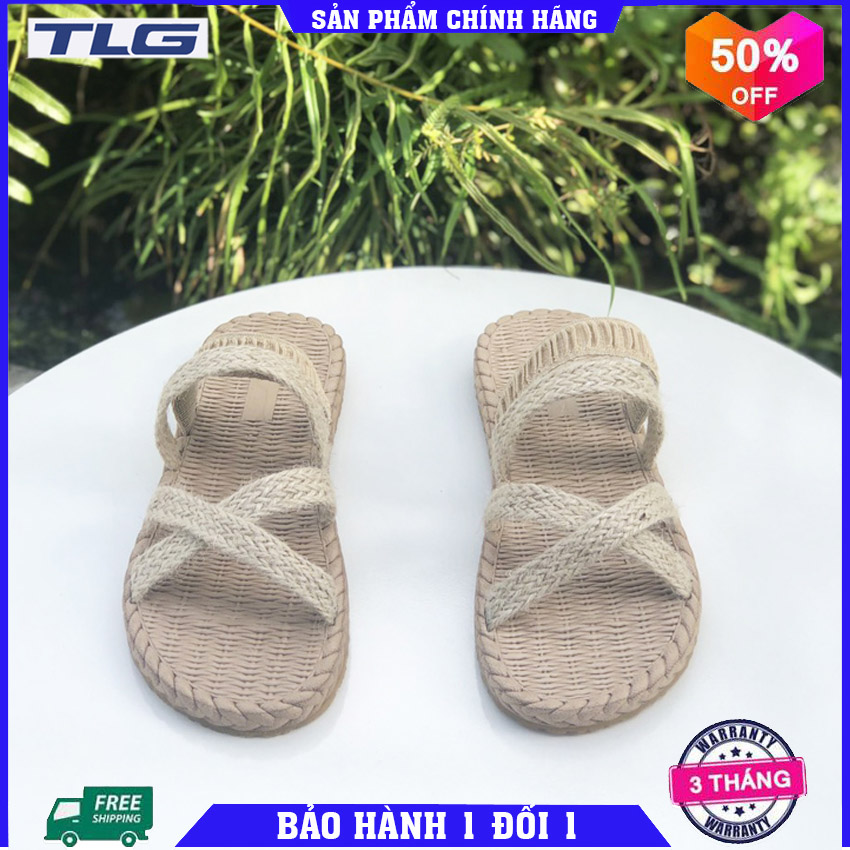 Dép lê cói nữ  Đồ Da Thành Long TLG 21436