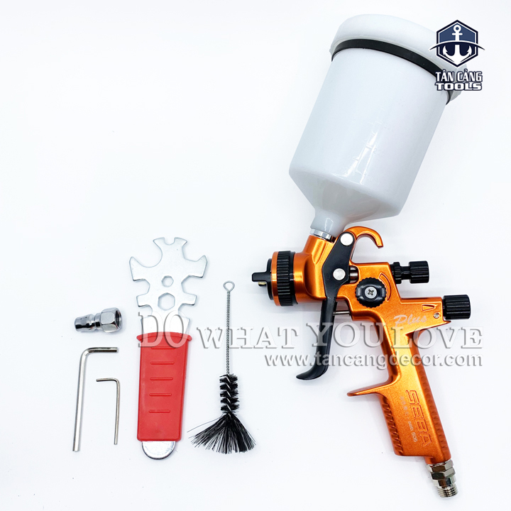 Súng Phun Sơn Seba Plus SEB505 1.3 mm RP 600 cc