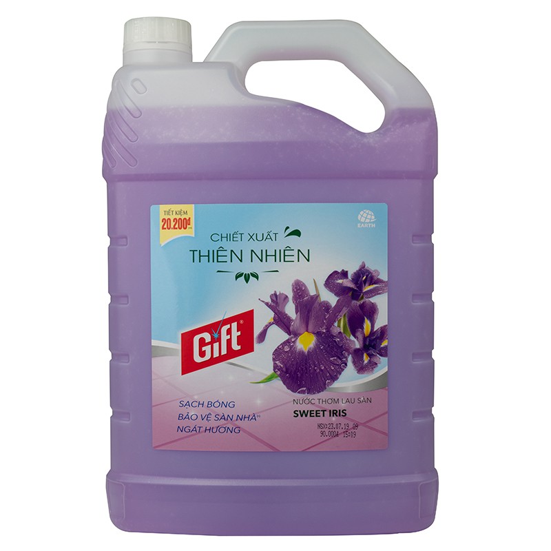 [HCM] Nước lau sàn Gift 3,8kg Hương LILY