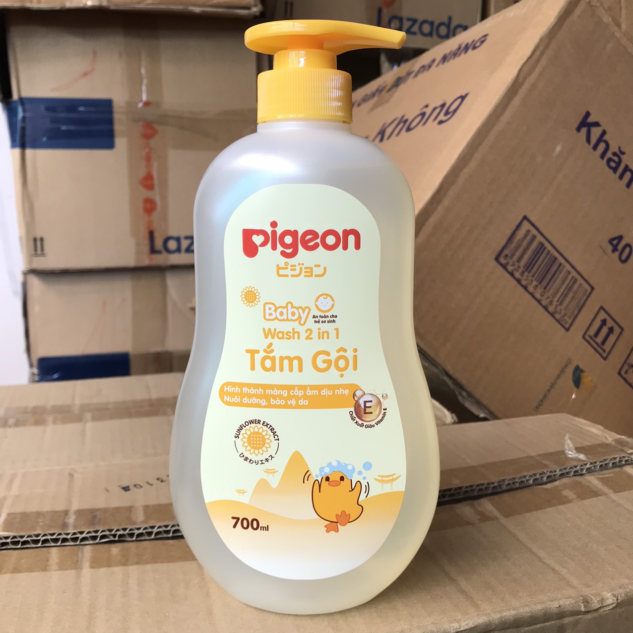 Sữa Tắm Gội Pigeon 2in1 700ml