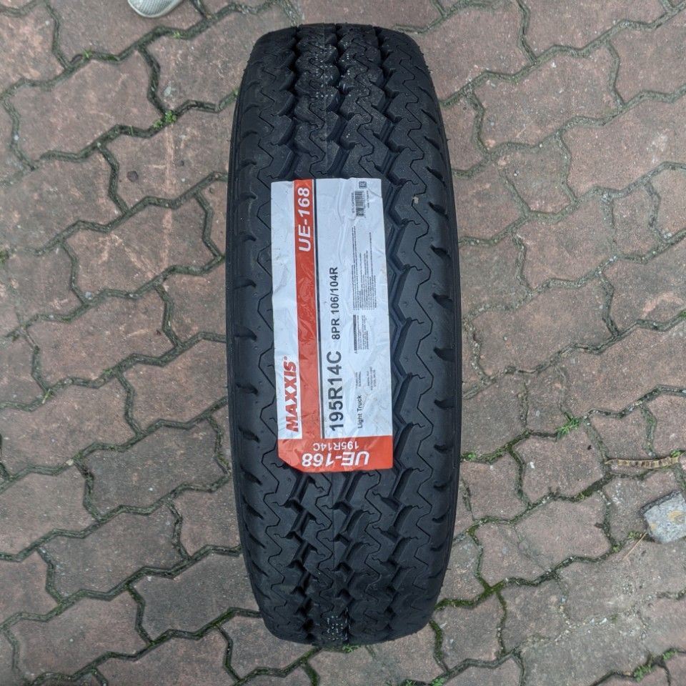 195r14c 8pr ue168 lốp ô tô maxis thái lan