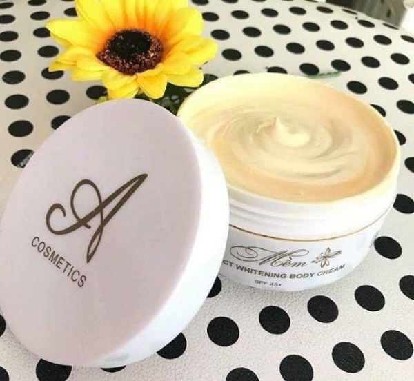 Kem Body Chữ A Mềm siêu Trắng mịn da