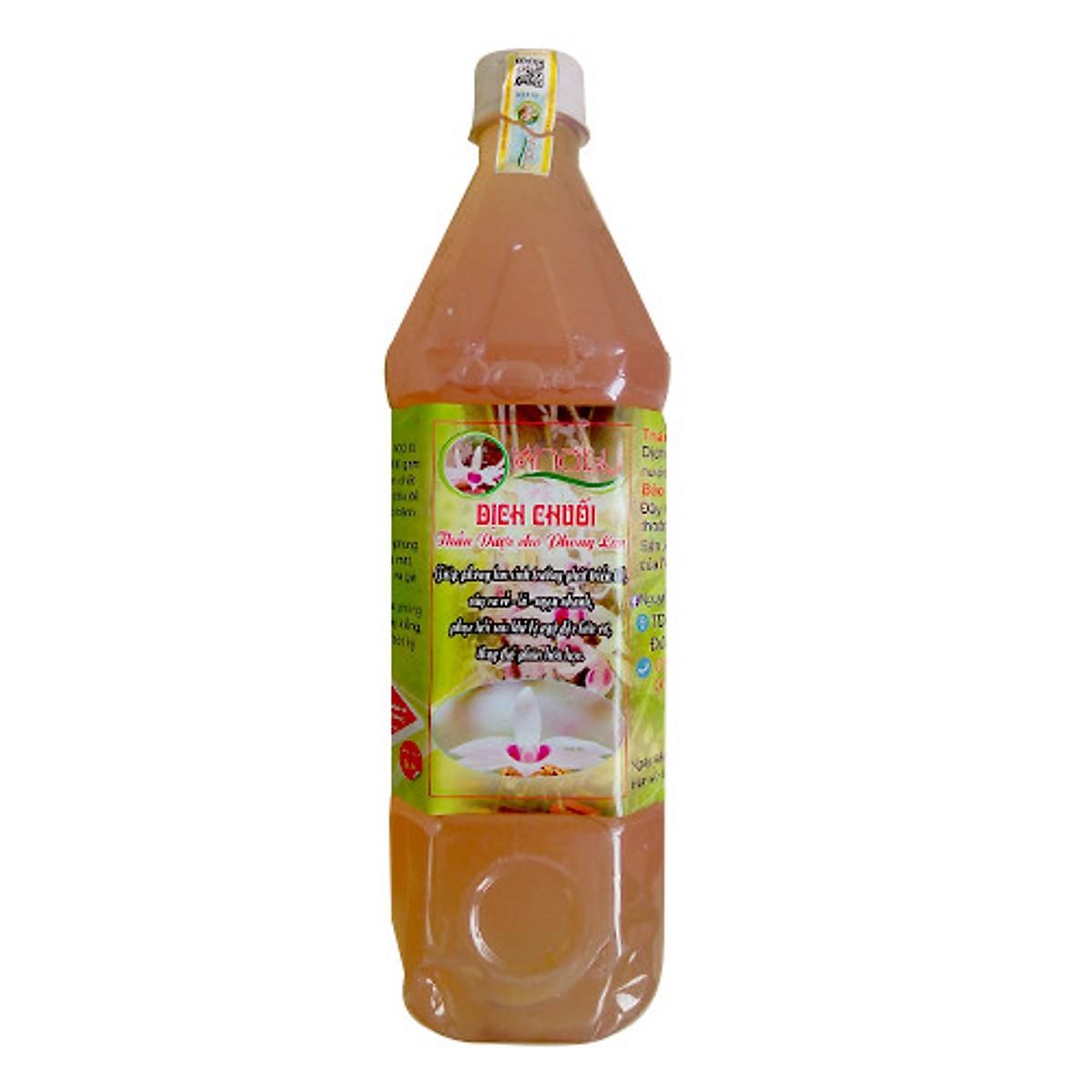 CHẾ PHẨM DỊCH CHUỐI - THẦN DƯỢC CHO HOA LAN CHAI 1 LÍT