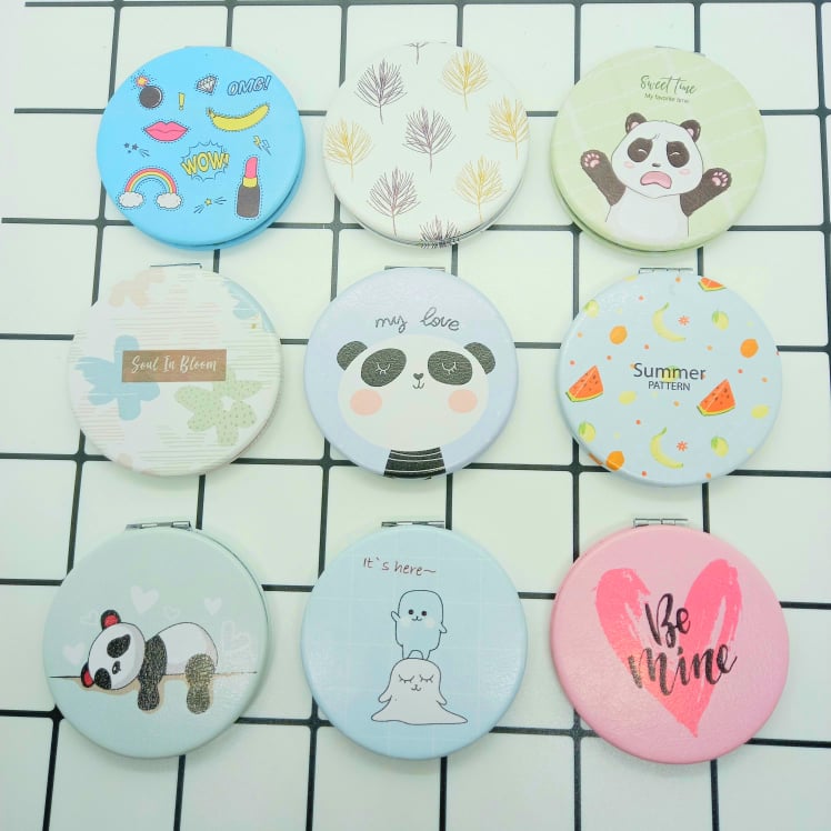[HCM]Gương Mini 2 Mặt Bỏ Túi Nhỏ Gọn.