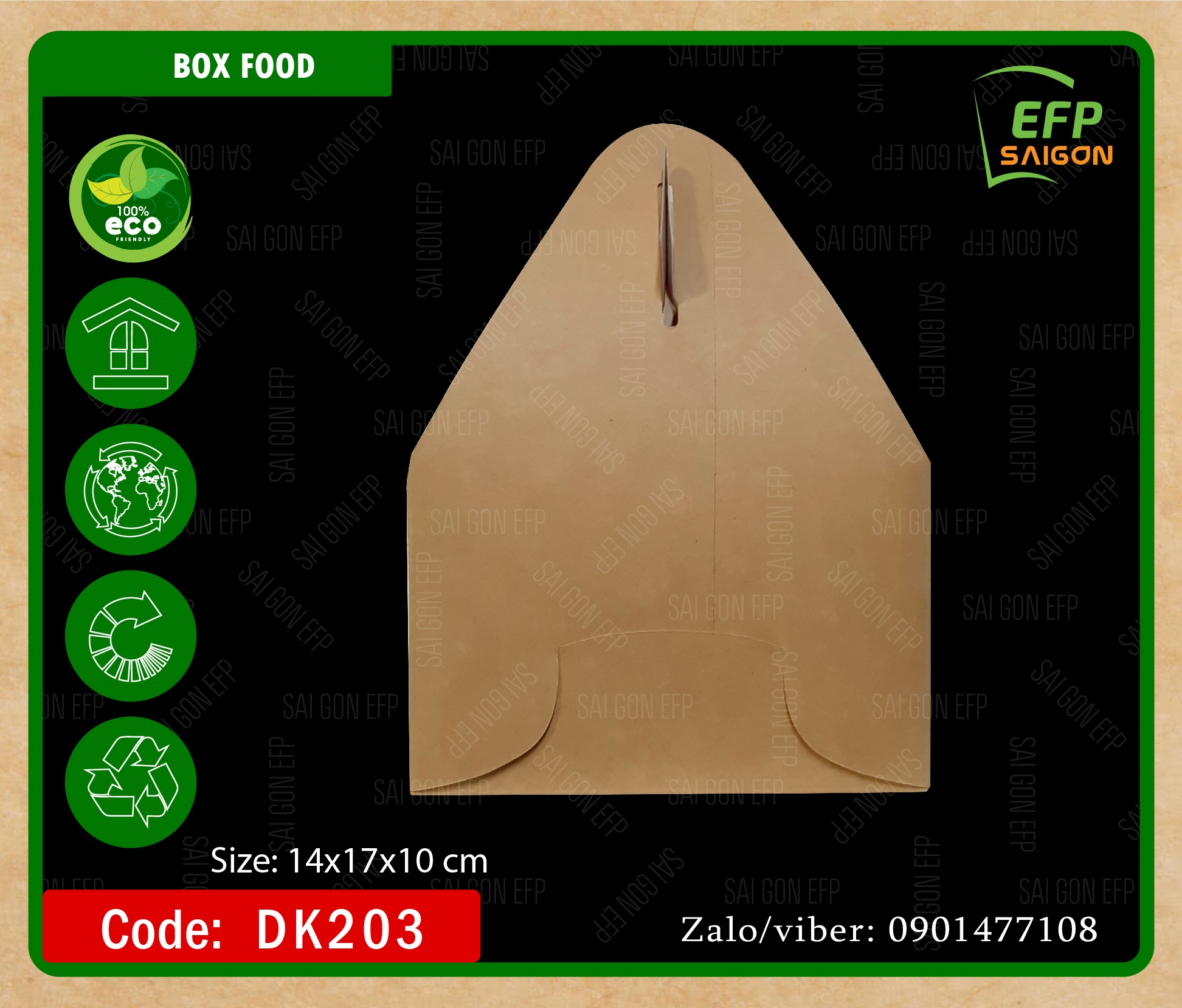 HỘP GIẤY TAKEAWAY QUAI XÁCH 100 cái/đơn
