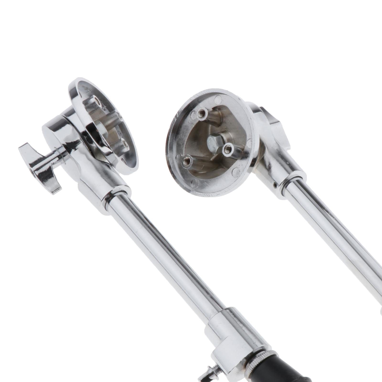 kowaku 1 Pair Bass Drum Legs Bass Drum Spurs Aluminum Metal Anti-Rust Stable Bass Drum Leg Stands for Drum Universal Parts