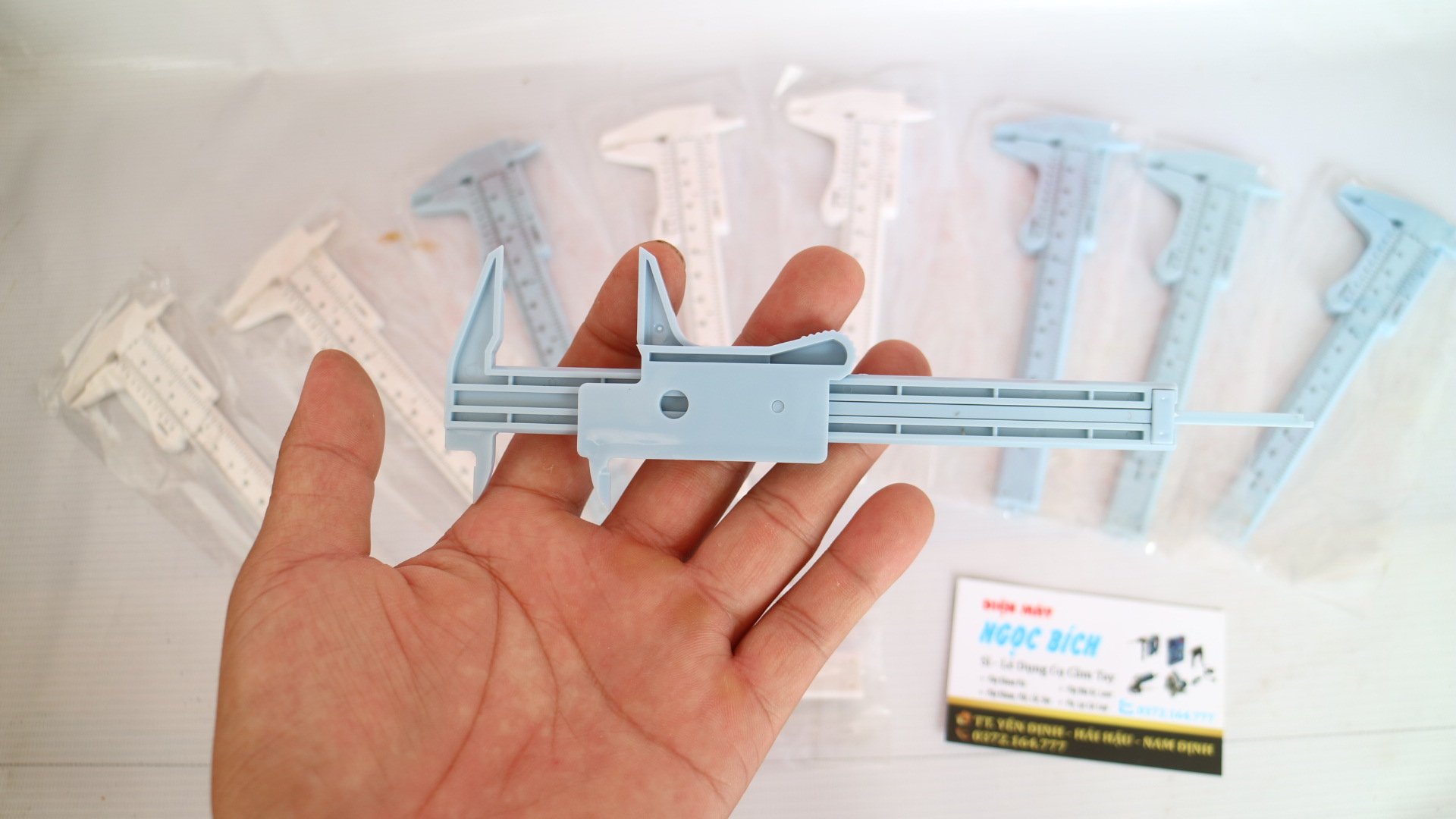 Thước Kẹp 120mm Bằng Nhựa Cao Cấp