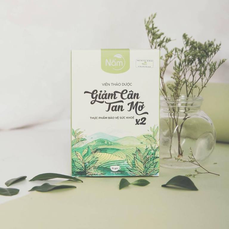 [HCM]Viên thảo dược nấm X2 giảm cân