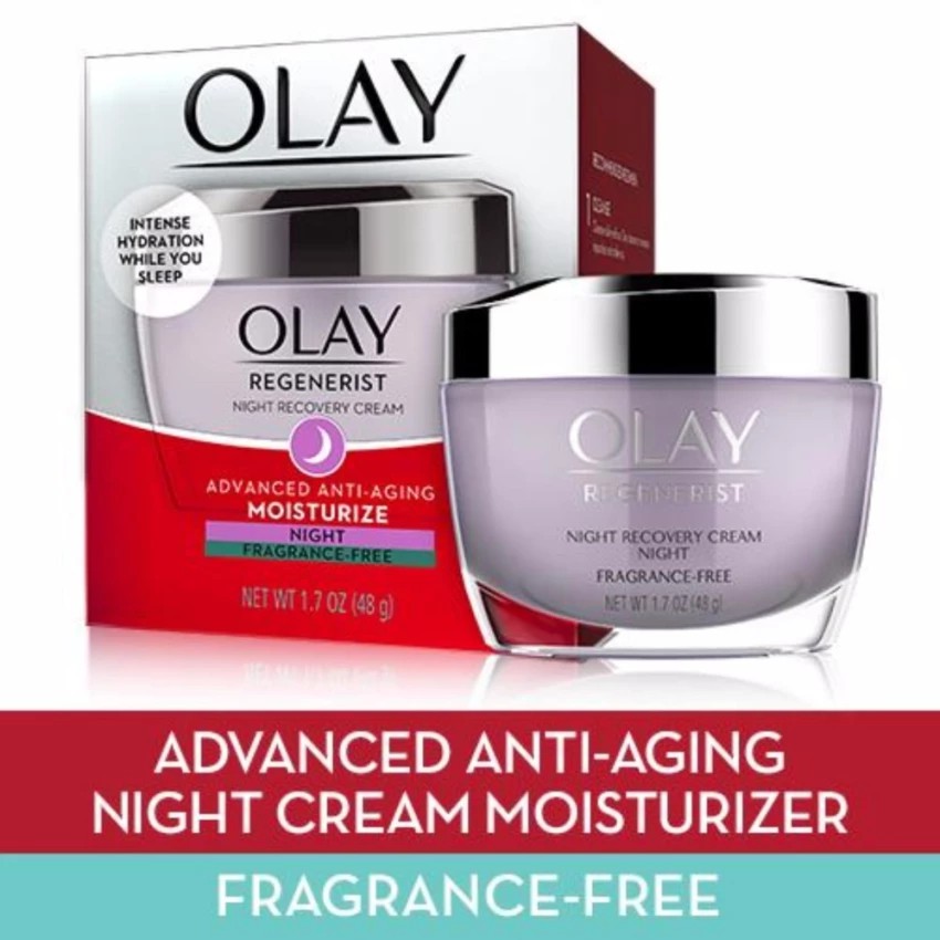 [HCM]Kem dưỡng ẩm chống lão hóa ban đêm Olay Regenerist Night Recovery Cream 48g - 3947 cam kết hàng đúng mô tả chất lượng đảm bảo an toàn đến sức khỏe người sử dụng