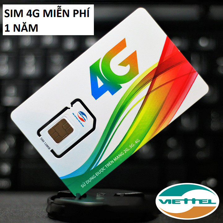 Sim 4G Viettel Trọn Gói 1 Năm (5GB/Tháng - Gói D500) Chuẩn Tốc Độ