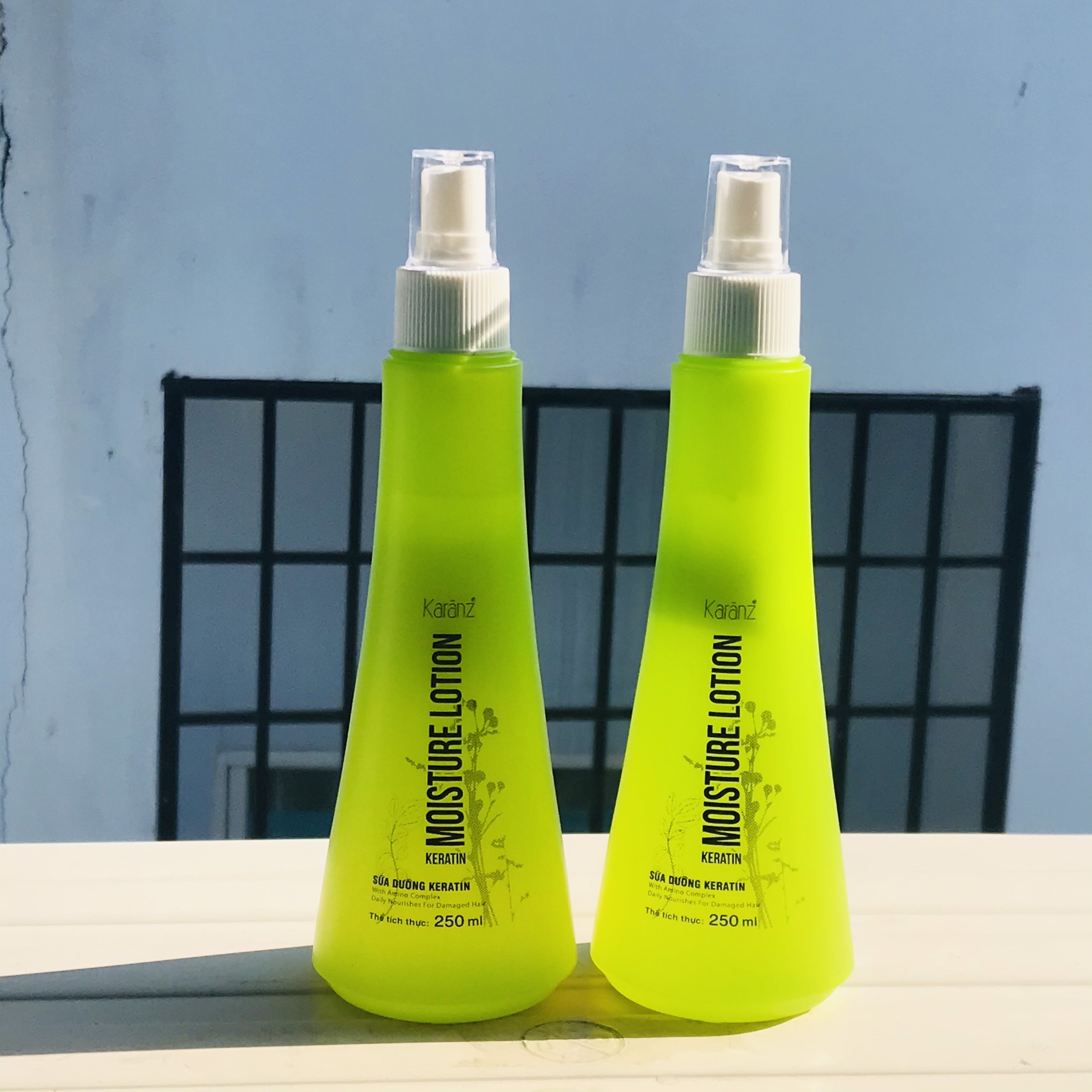 [Combo 2 chai] Xịt dưỡng tóc mềm mượt Karanz Keratin Deep 250ml