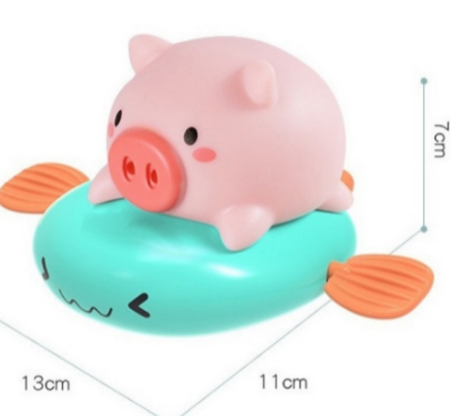 Đồ chơi NHÀ TẮM HEO PEPPA PHUN NƯỚC VẶN CÓT cho bé.