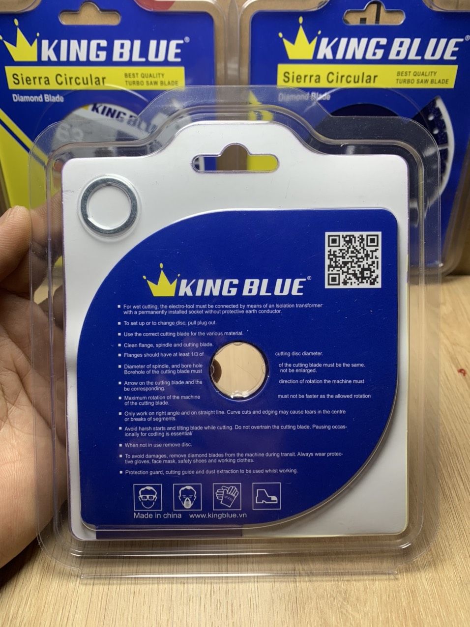 Lưỡi cắt gạch đá sắt gỗ đa năng tiện dụng thương hiệu King Blue chất lượng