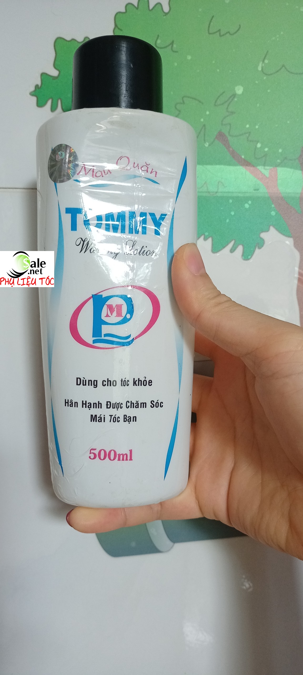 [Nên mua kèm sản phẩm dưỡng uốn] Dung dịch uốn lạnh Tommy 500ml
