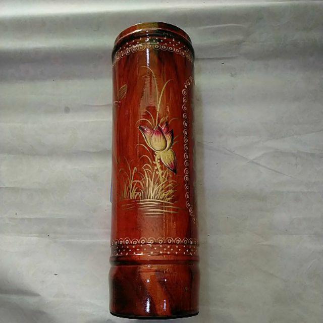 Ống nhang gỗ tràm mỹ nghệ