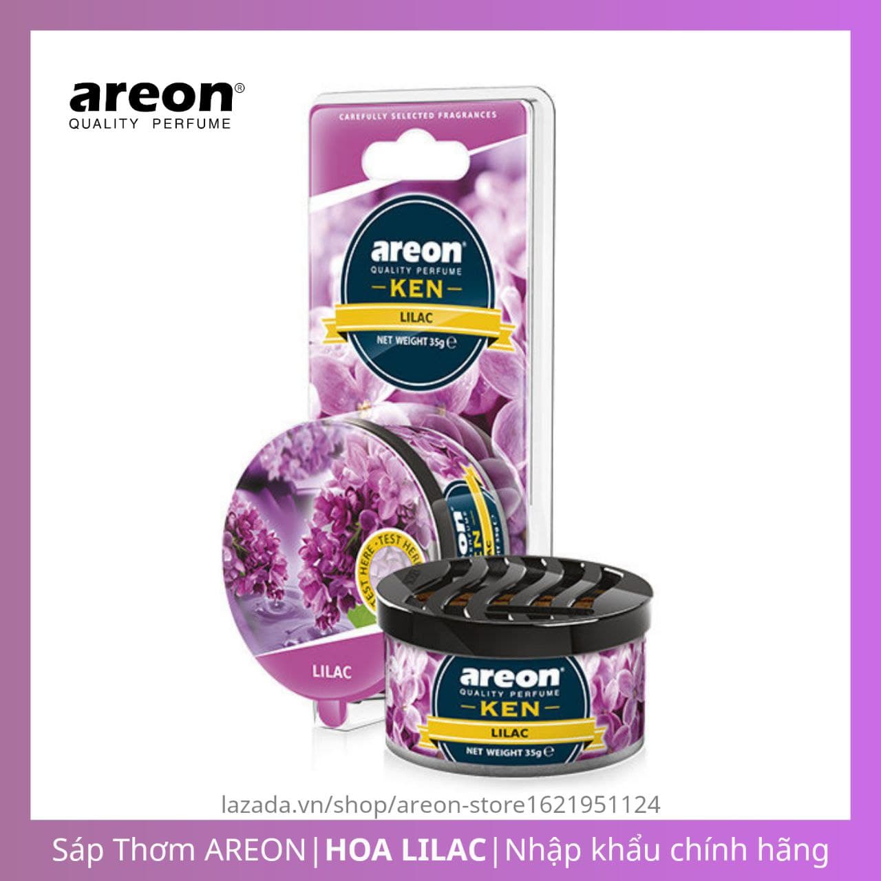 Pomades perfume automotive areon (incense lilac) imported genuine