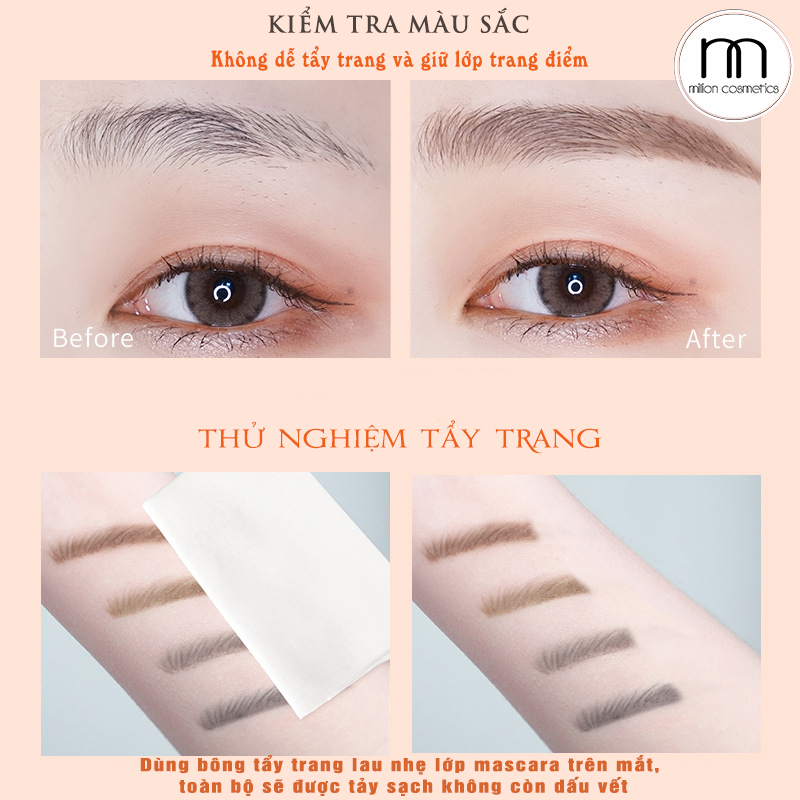Chì kẻ mày Novo siêu mịn, tự nhiên