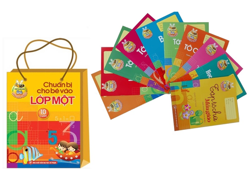 Mua Sách hay- Combo chuẩn bị cho bé vào lớp 1 ( 10 cuốn)