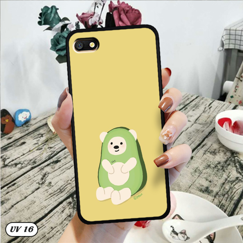 Ốp Oppo A77 lưng nhám -ngộ nghĩnh