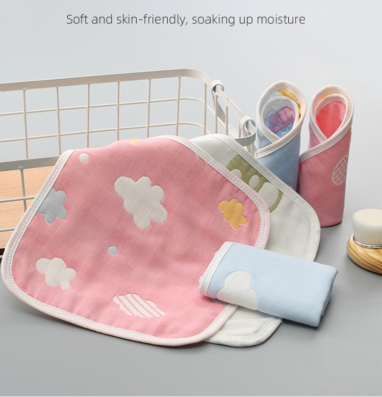 SET 10 KHĂN SỮA SỢI TRE  LỚP SIÊU MỀM MỊN
