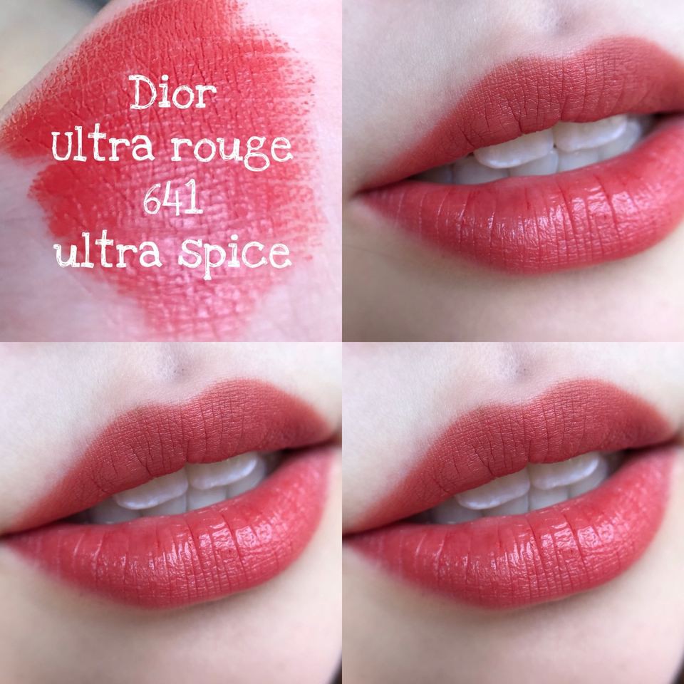 Son Dior Ultra Rouge 641 Spice  Màu Đỏ Đất  Vilip Shop  Mỹ phẩm chính  hãng