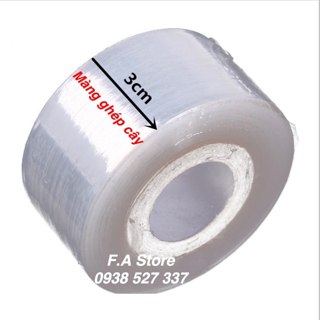 Màng ghép cây tự dính khổ 3cm x 300m màng ghép cây tự hủy giá rẻ