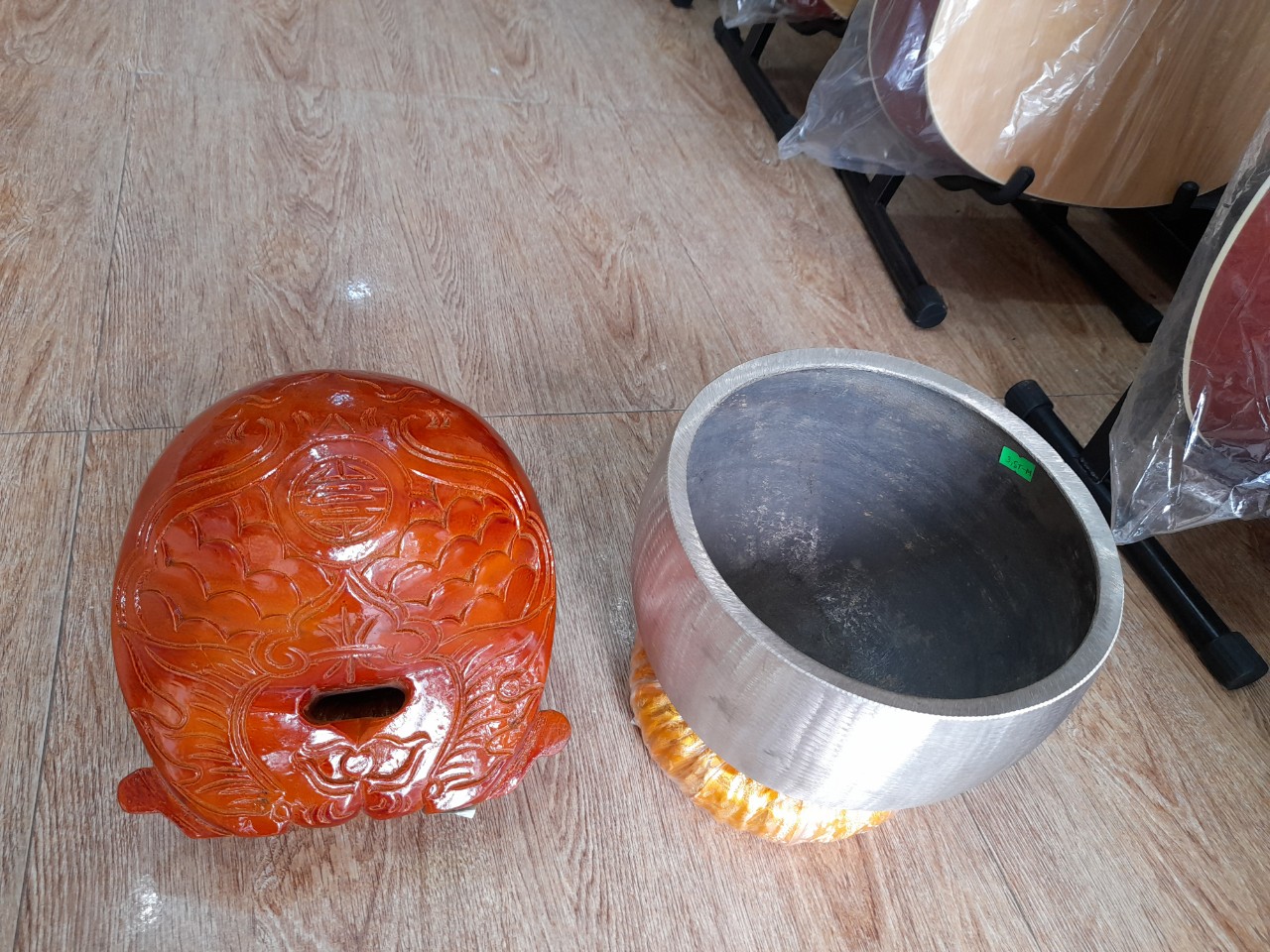 Chuông mỏ tụng kinh Huế(3tay) 20cm