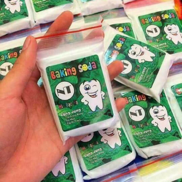 Baking Soda gói 100gr hàng chuẩn xịn