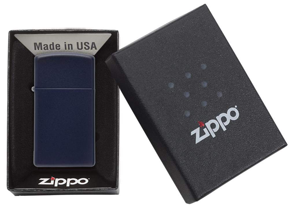 Bật Lửa Zippo Slim® Navy Matte 1639