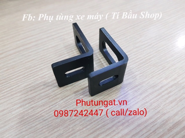 Pat gắn trợ sáng bi mini ngay ốc chân phuộc ( 1 cặp)